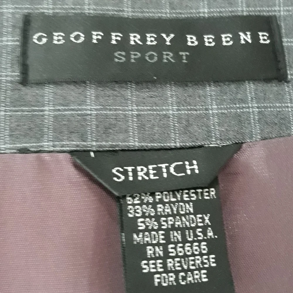 Geoffrey Beene Wrap Skirt Plaid Gray Lined Size 12